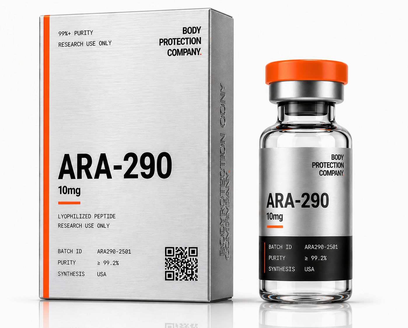 ARA-290 Body Protection Company product mockup